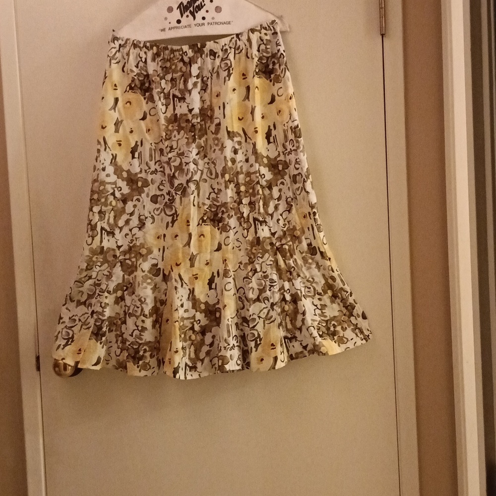 Floral Tanjay Skirt